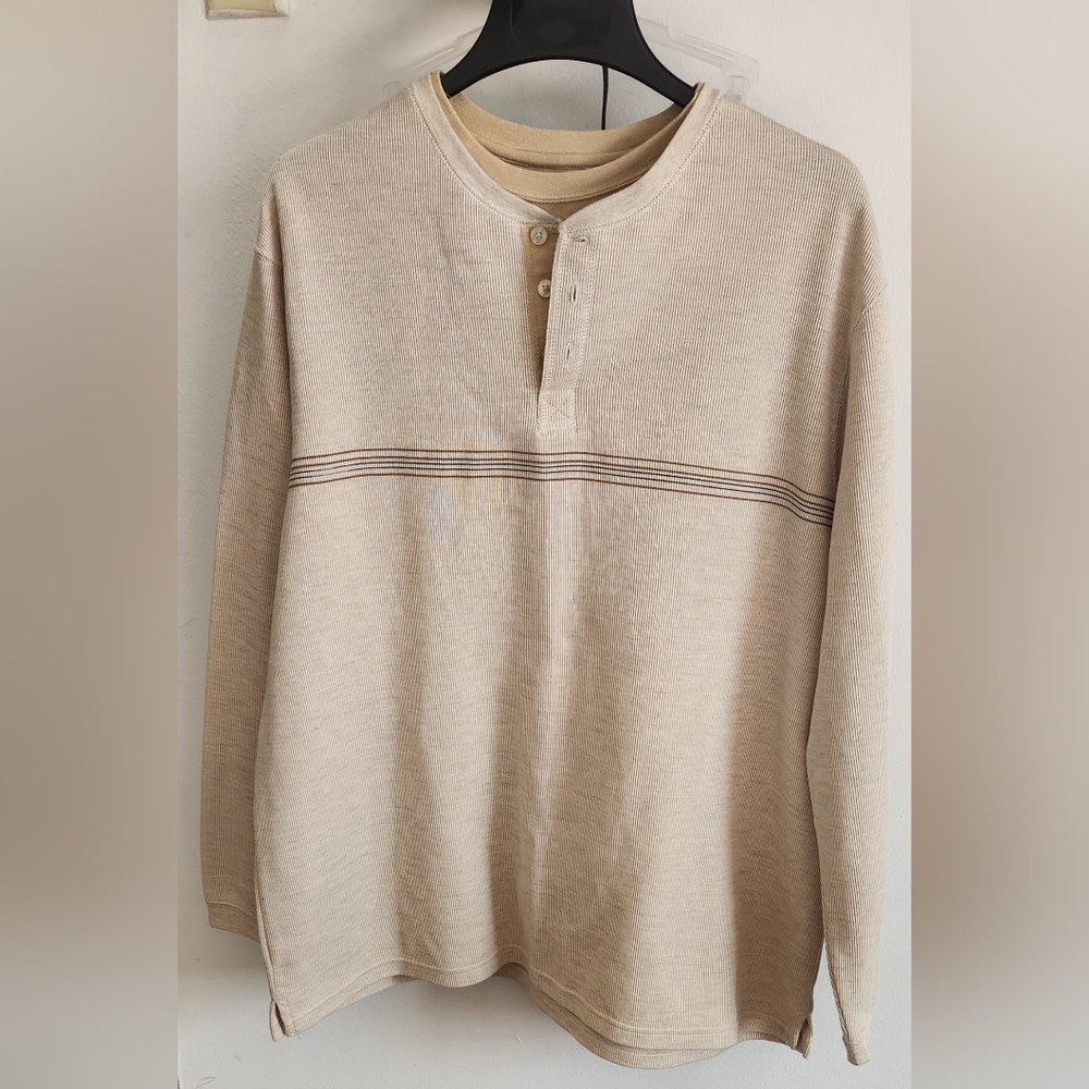Mens nice warm long sleeve shirt
